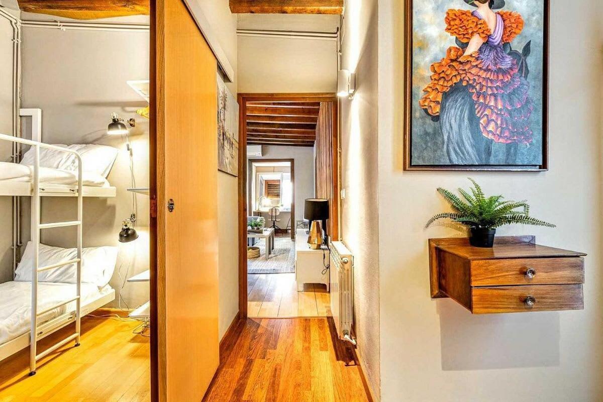 Paseo De Gracia Sunny 2br Penthouse Lejlighed